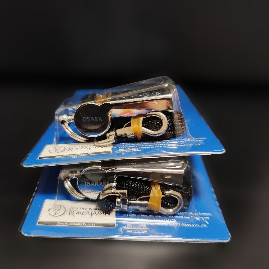 レア品　野田鶴声社　サッカーワールドカップ2002 メモリアルホイッスル 10個