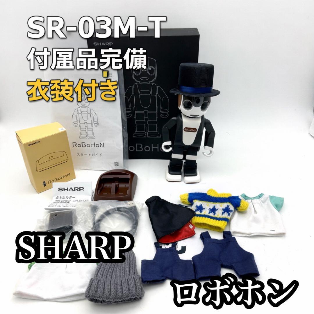 美品 付属品完備 SHARP ロボホン SR-03M-T 初期化済み
