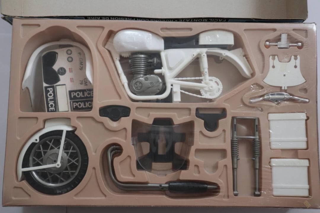 GEYPER man Hasbro MOTO POLICIA 未開封 1975年