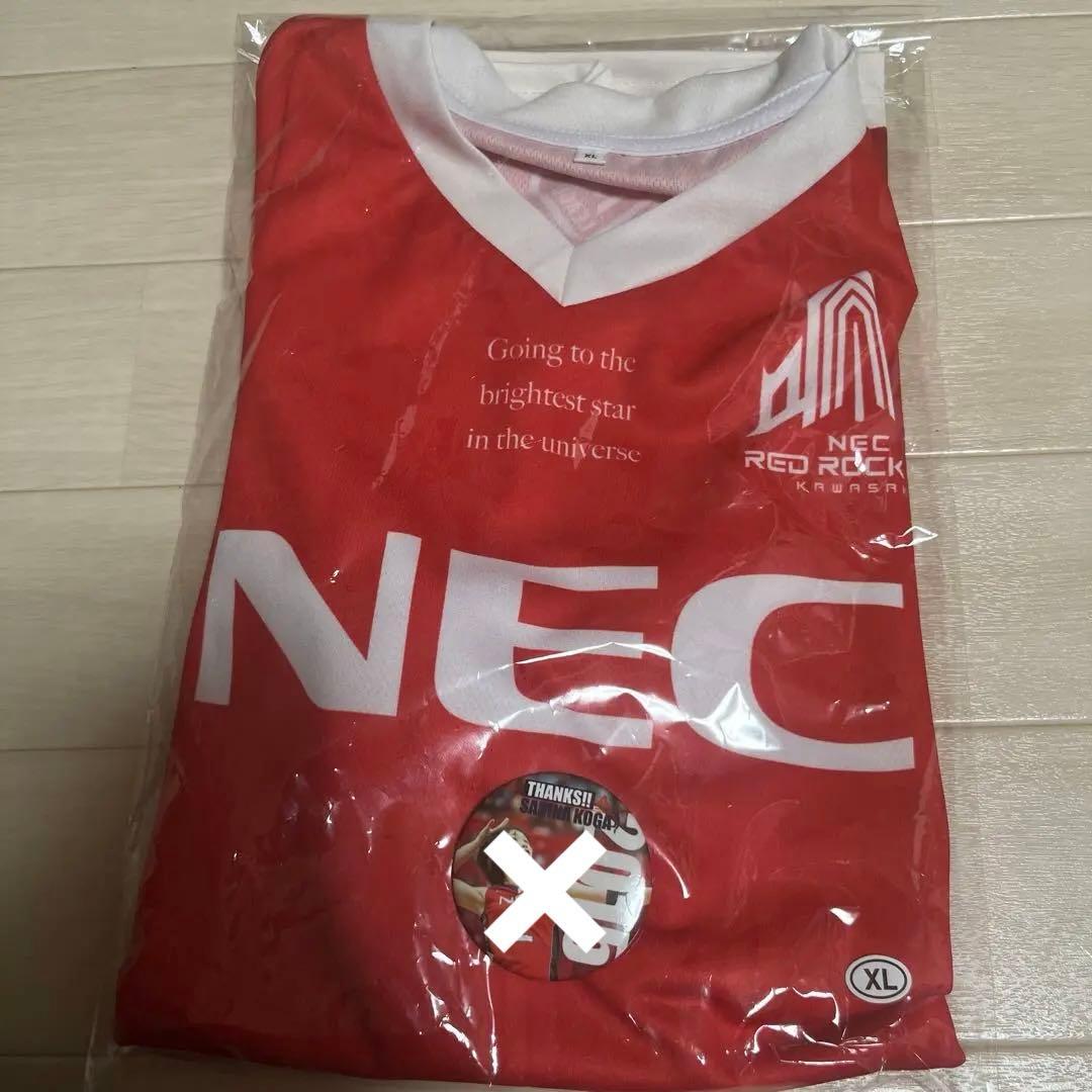 NECレッドロケッツ川崎　古賀紗理那　引退記念ユニフォーム