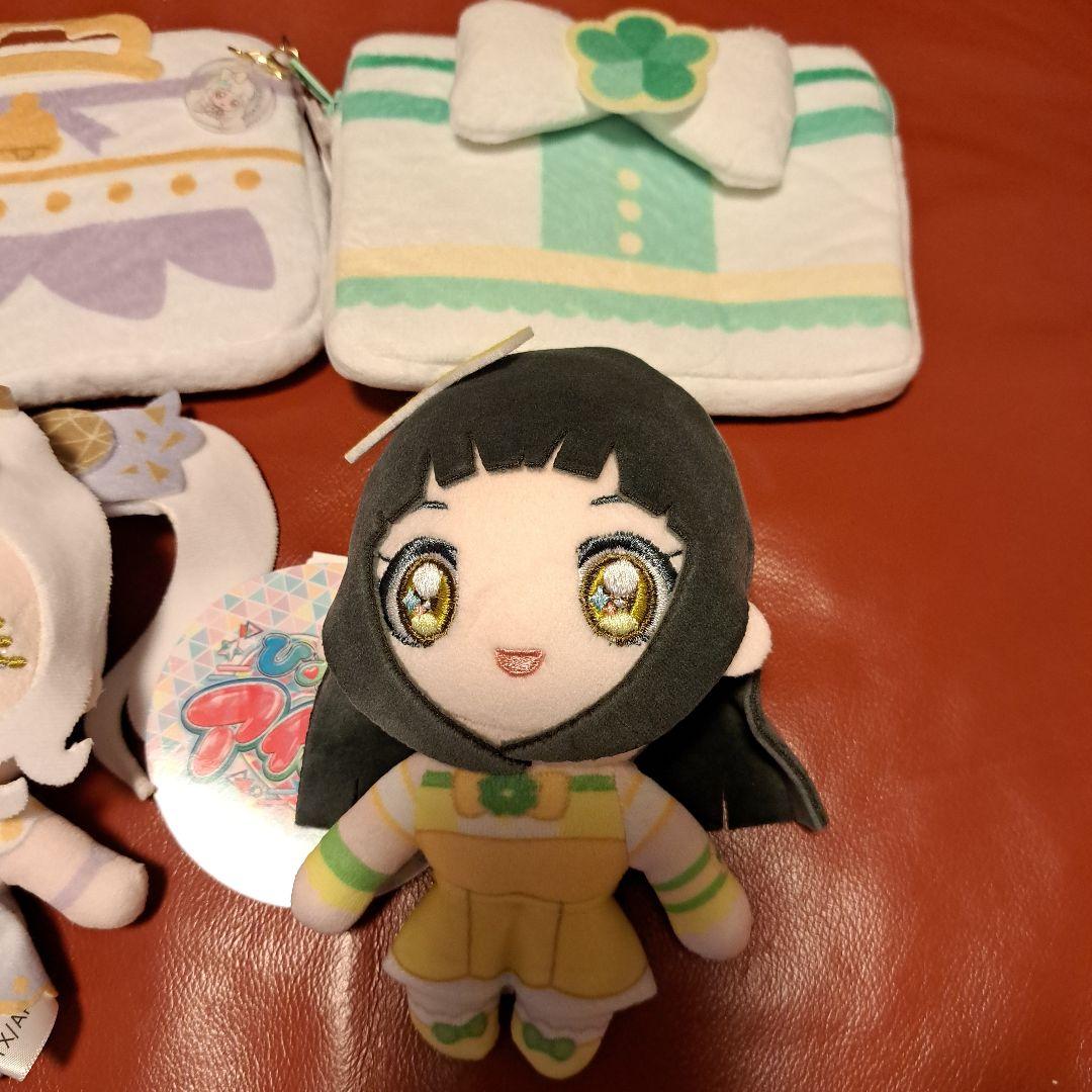 しまむら　ひみつのアイプリ　マスコットチャーム　ポーチ　6点