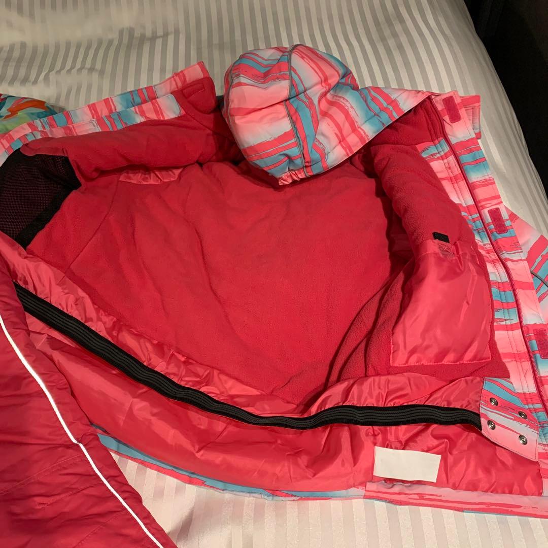 美品一度のみ⭐︎2着まとめ⭐︎140.146双子　スキーウェア　スノーウェア　キッズ