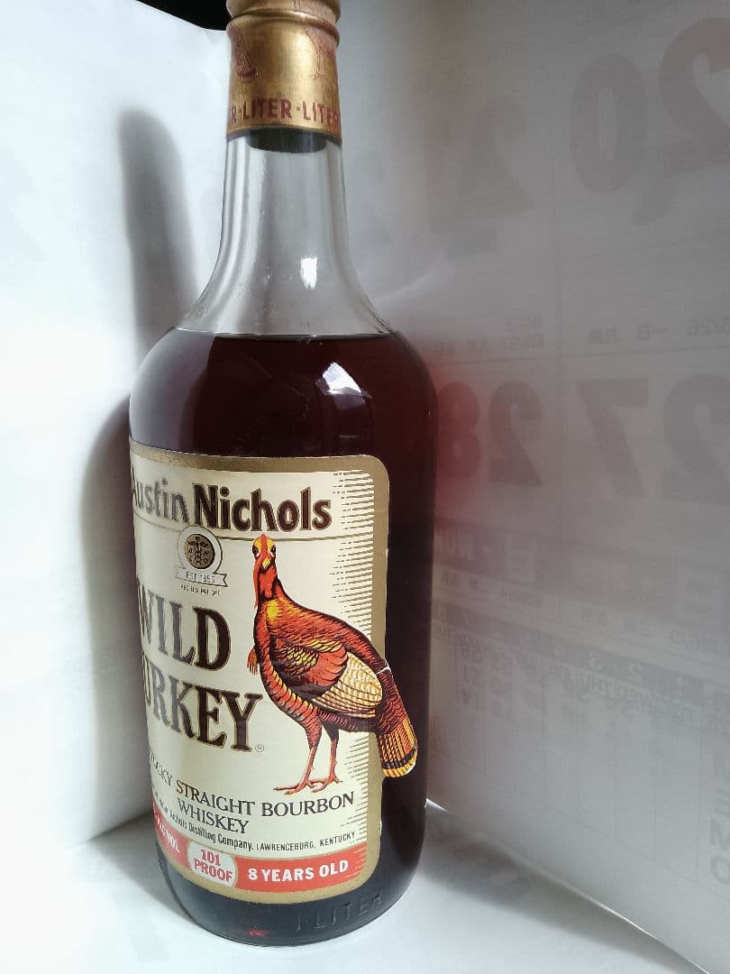 WILD TURKEY 8年 1000ml 101PROOF 古酒【未開封】