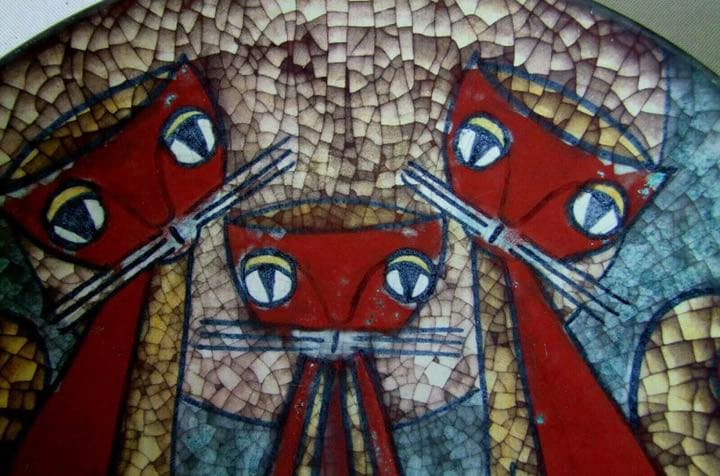 貴重　希少　三匹の猫　マリアンヌ・スタルク