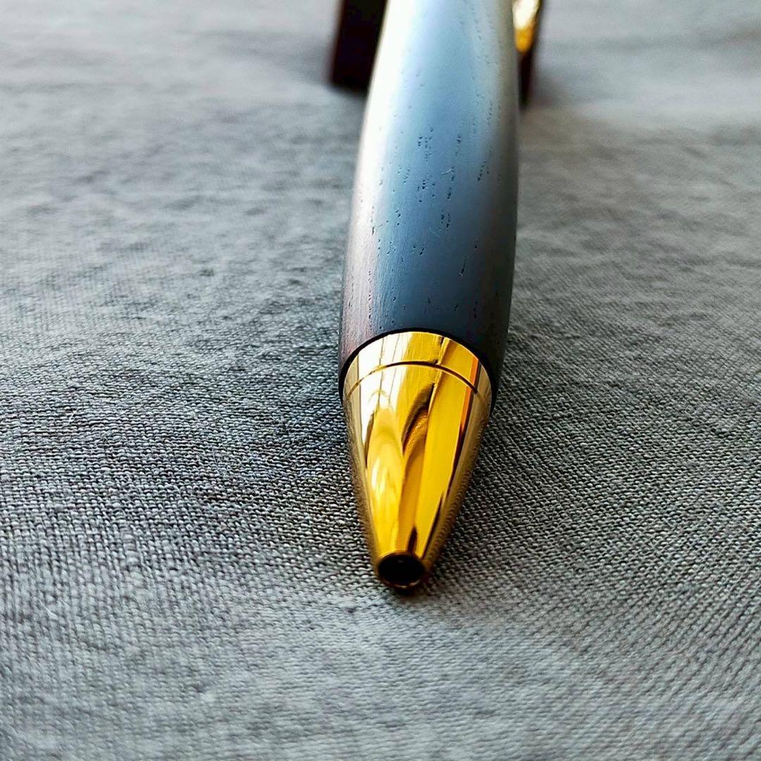 【専用】　本紫檀　ツートン　ローズウッド　木軸ボールペン　G2　ゴールド