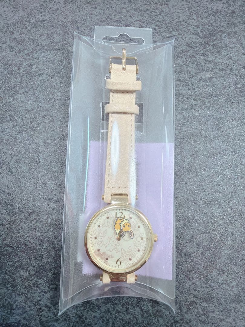 未開封 ポケモン イッツデモ イーブイ 腕時計 革ベルトウォッチ