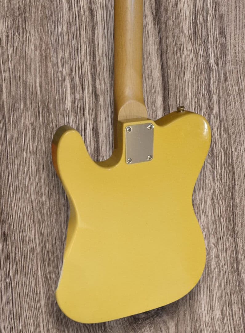 テレキャスタータイプエレキギタークリーム メーカー不明 動作品