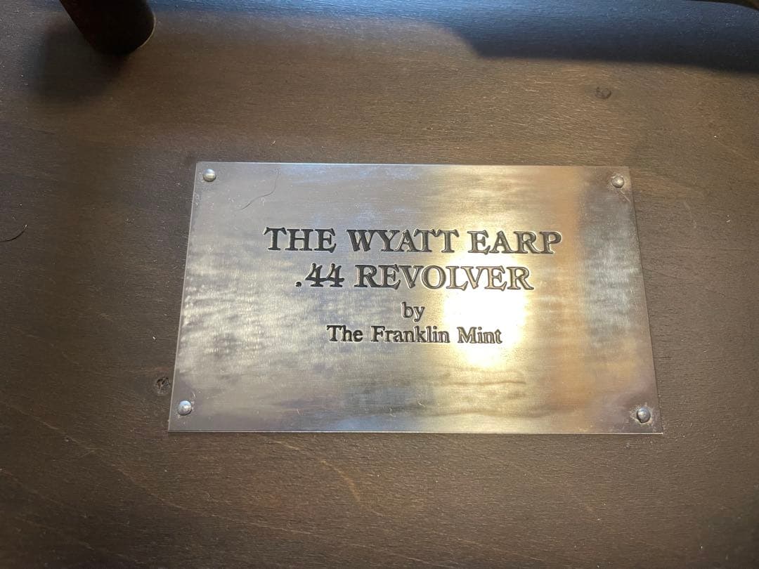 フランクリンミント WYATT EARP 44 リボルバー モデルガン