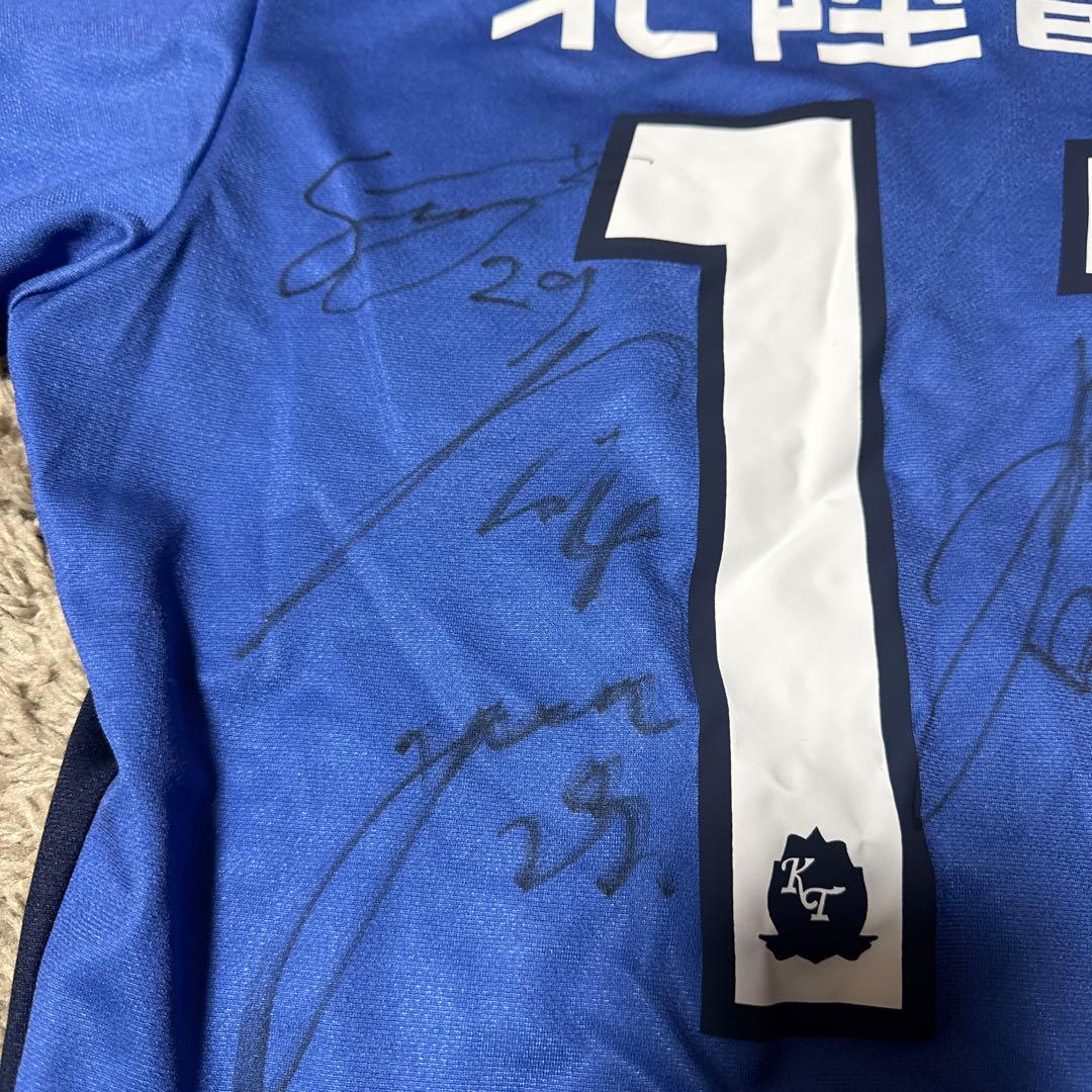 カターレ富山 選手直筆サイン入り ユニフォーム