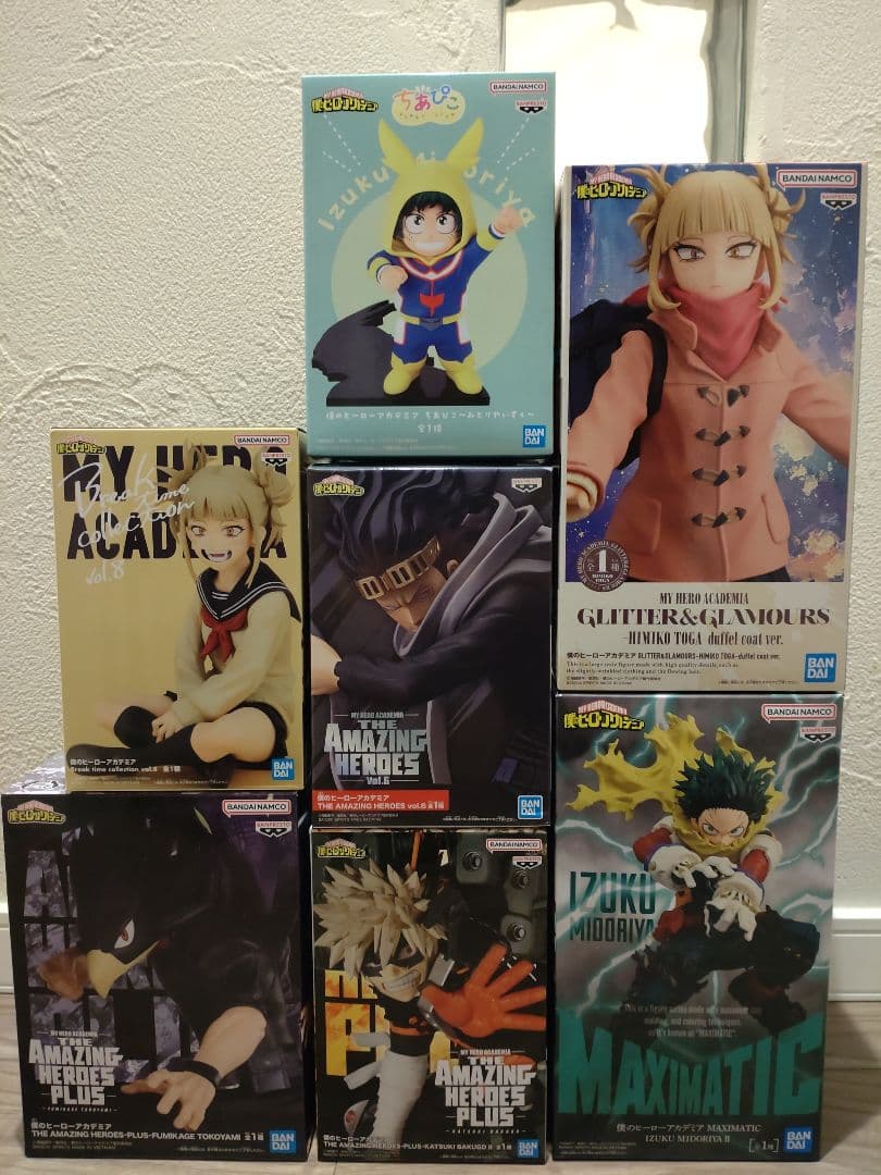 未開封ヒロアカフィギュア　ちあぴこ　トガヒミコ　爆豪　相澤　常闇アメイジング　他