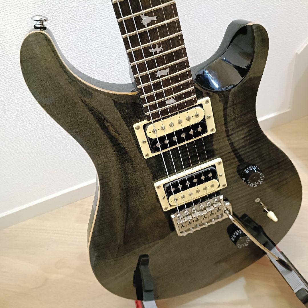 PRS SE CUSTOM 24 gray black メンテ済