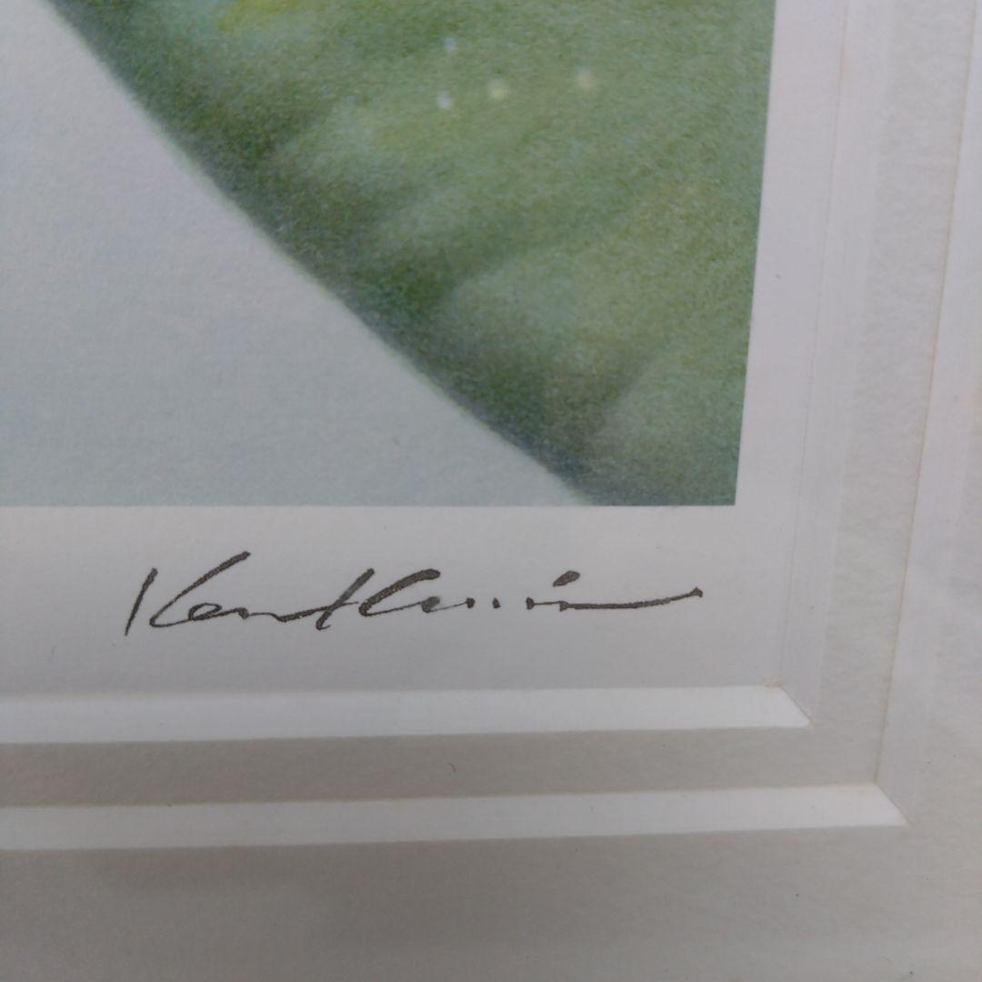 黒井 健 作　リトグラフ 「丘を行く」　手ぶくろをかいに　ころわんシリーズ