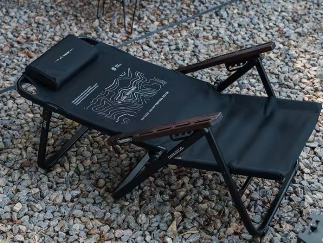 【輸入品】アウトドアチェア 超リクライニング