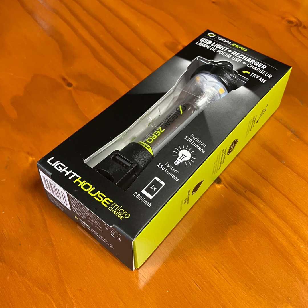 ゴールゼロマイクロチャージ　 Goal Zero LEDランタン ライトハウス