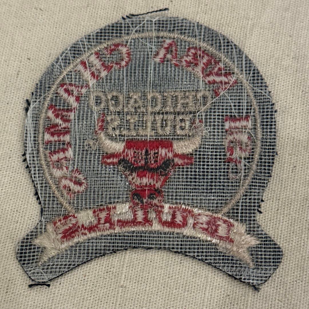 90s NBA デッドストック シカゴブルズ®️ ワッペン 刺繍 ③
