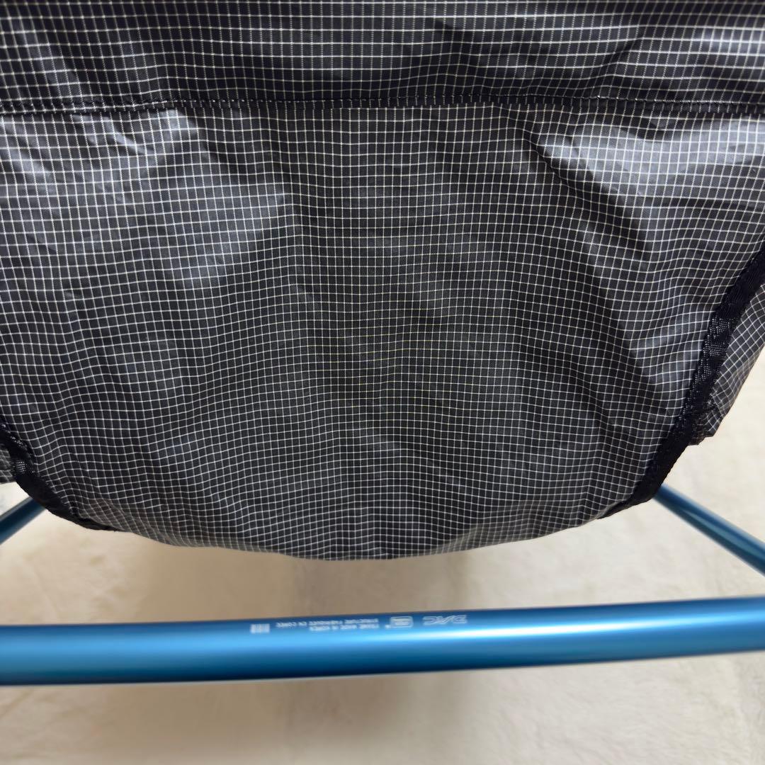 美品Helinox チェアゼロ　ハイバック ブラック