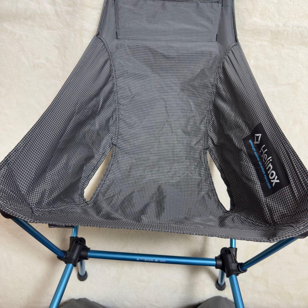 美品Helinox チェアゼロ　ハイバック ブラック