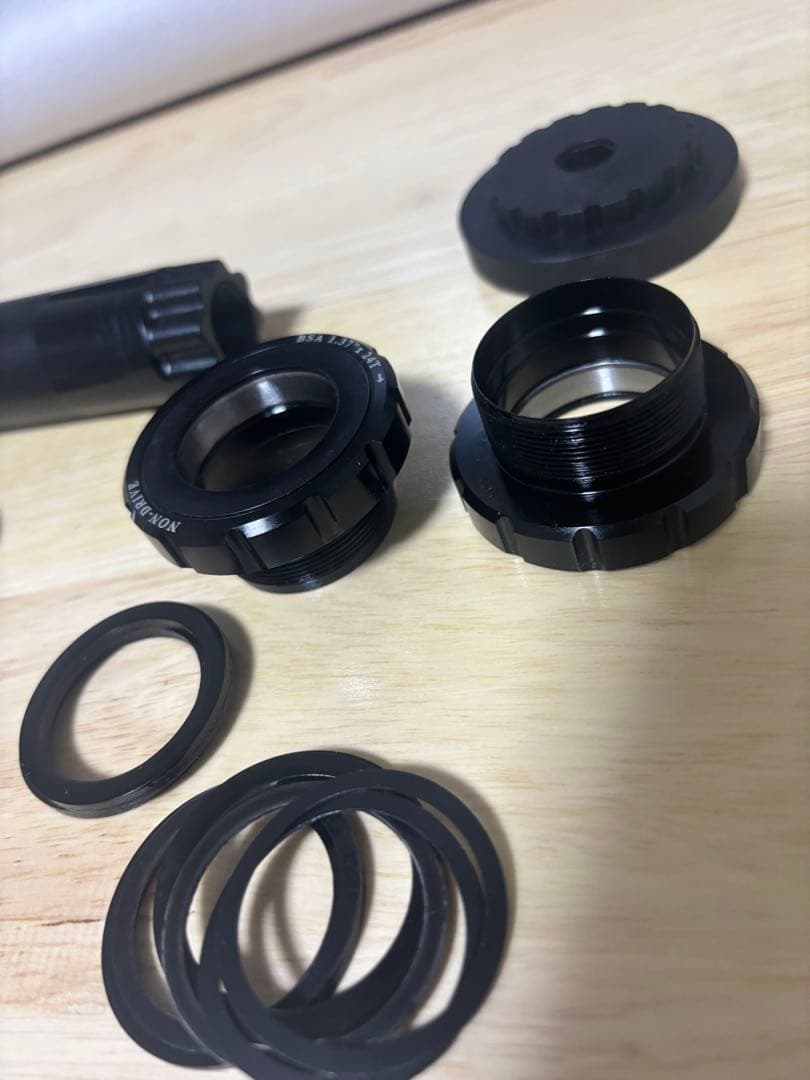 FORMOSA アルミクランク SILVER チェーンリング32T BB