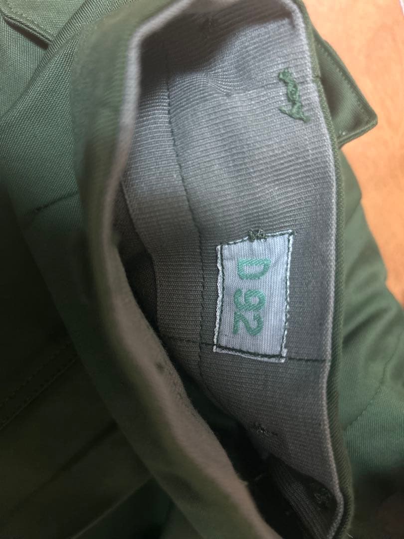 M-59 スウェーデン軍　ミリタリーパンツ　軍パン　サバゲー　実物　レア