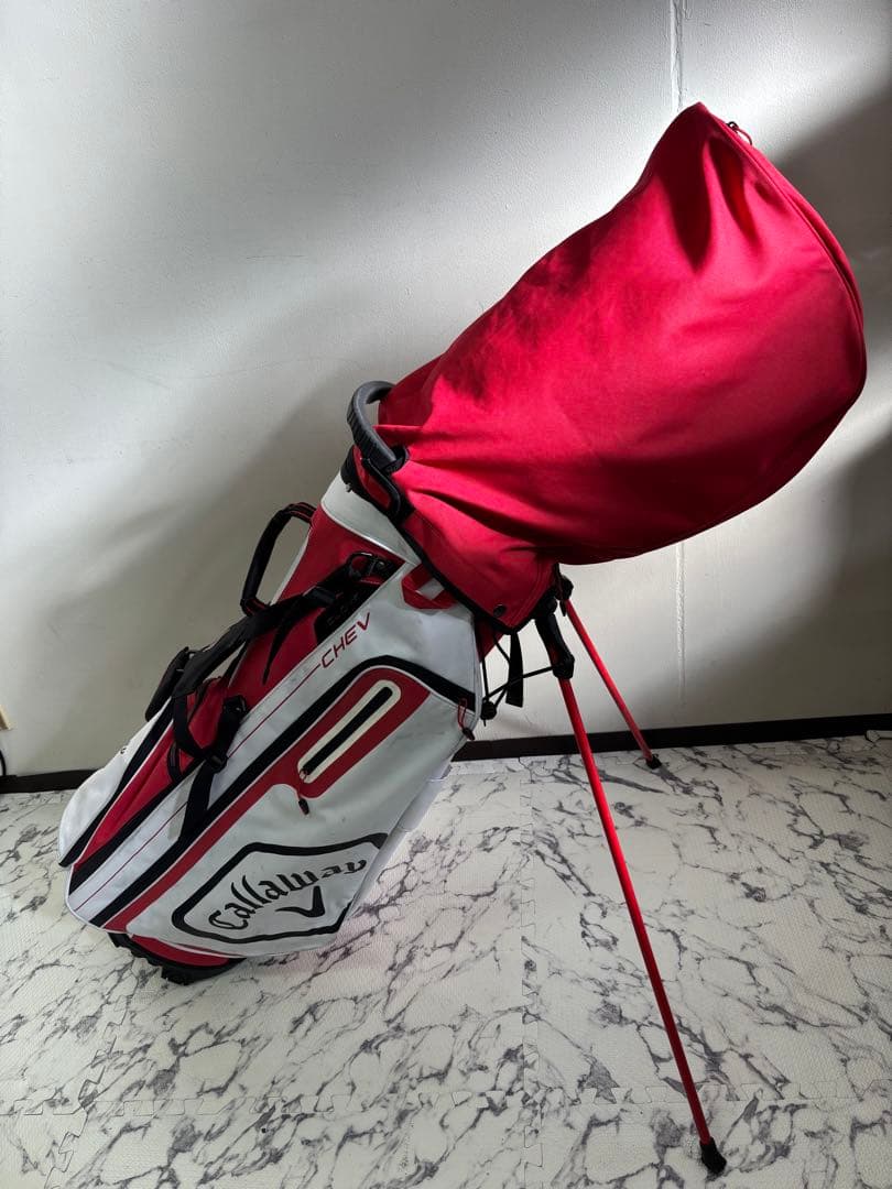 【美品】Callaway スタンド付きキャディバッグ tatsu ya