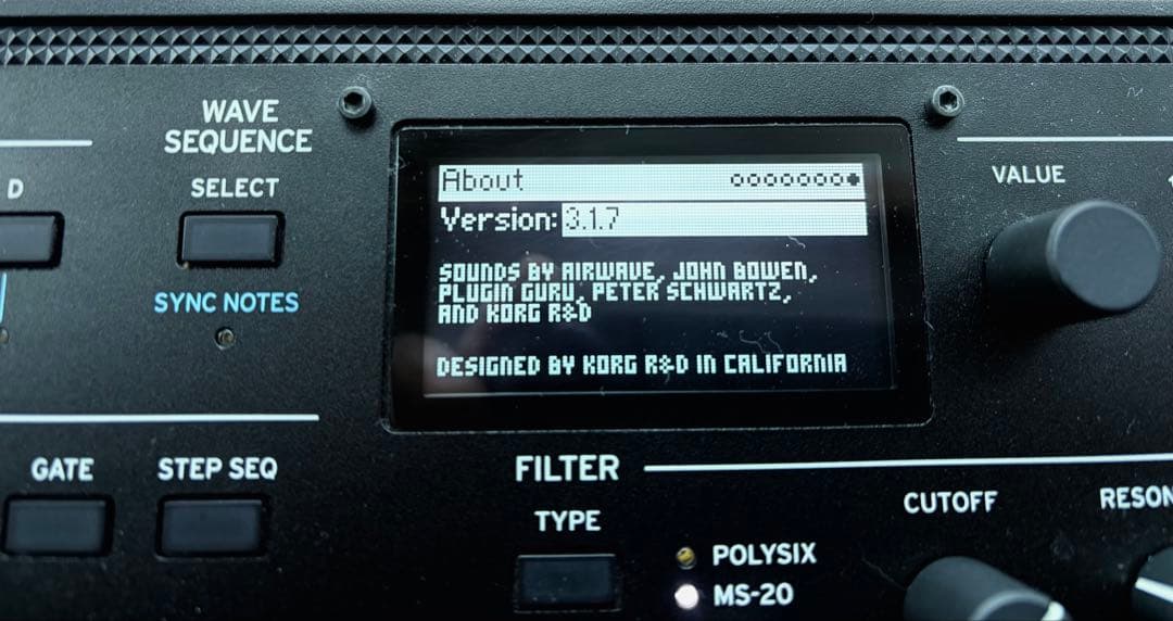 KORG wavestate 初代モデル コンディション良好 箱、付属品完備