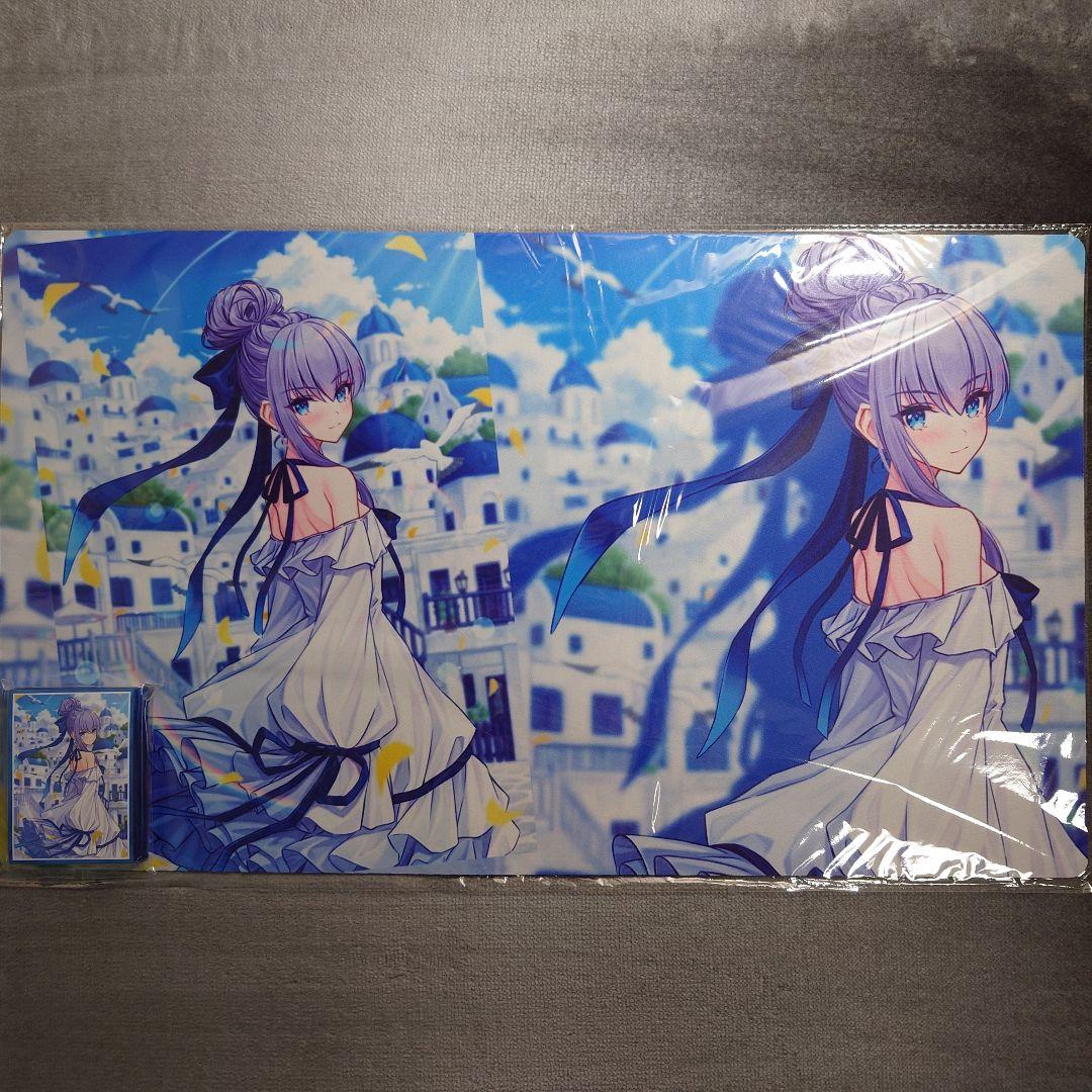 α1 FGO 私服&サントリーニ島 メルトリリス スリーブ&プレイマット
