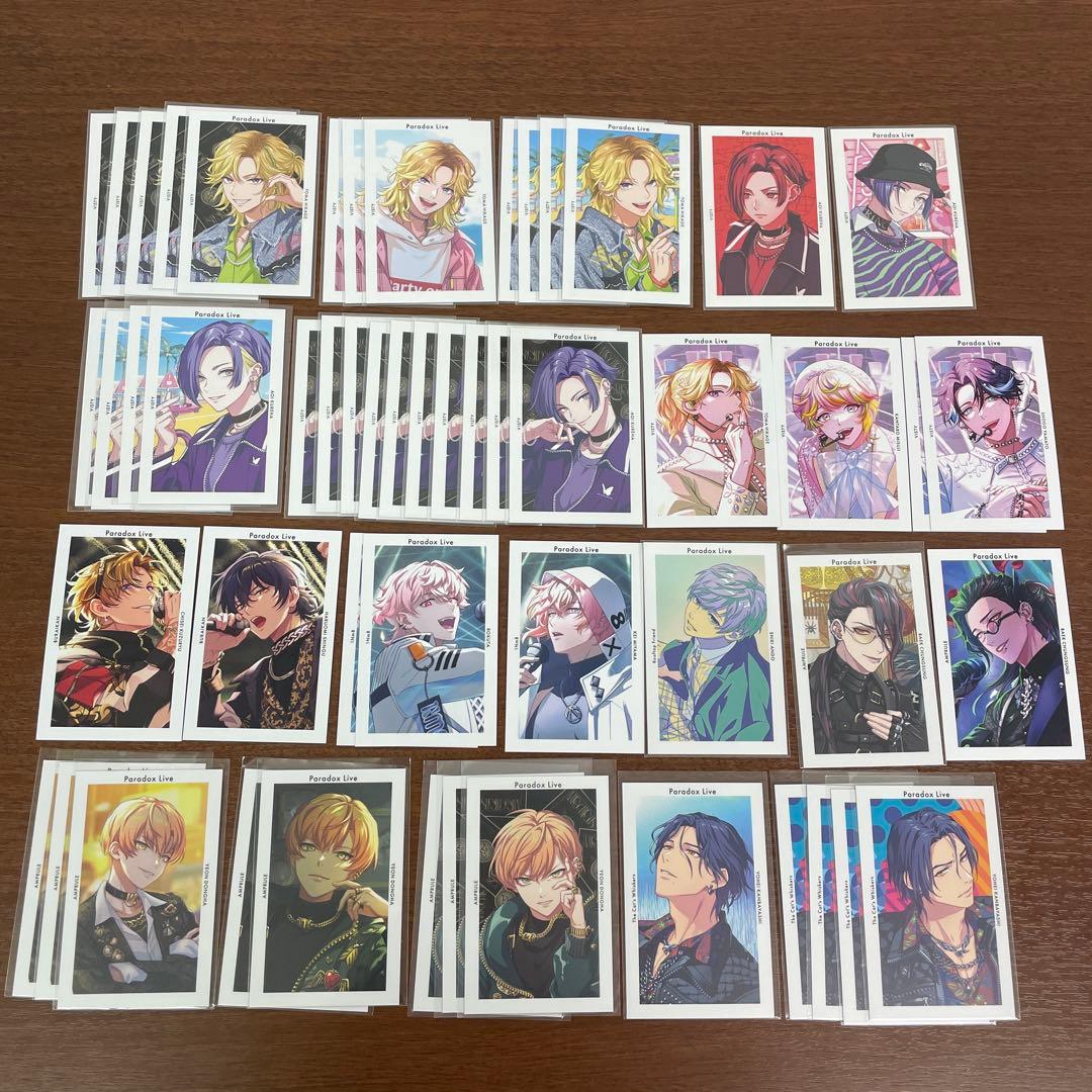 ❶Paradox Live 特典ステッカー Gプリ トレフォト まとめ売り