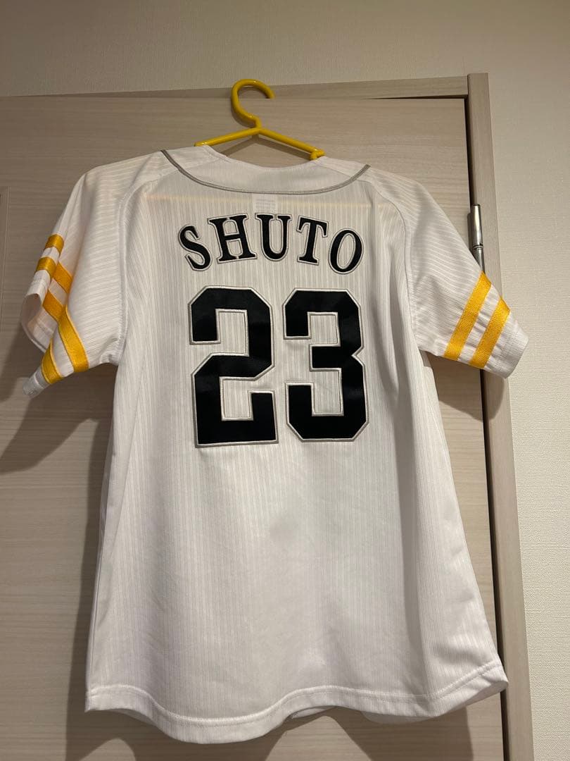 周東佑京 HAWKS ソフトバンク ホークスレプリカ ユニフォーム 美品