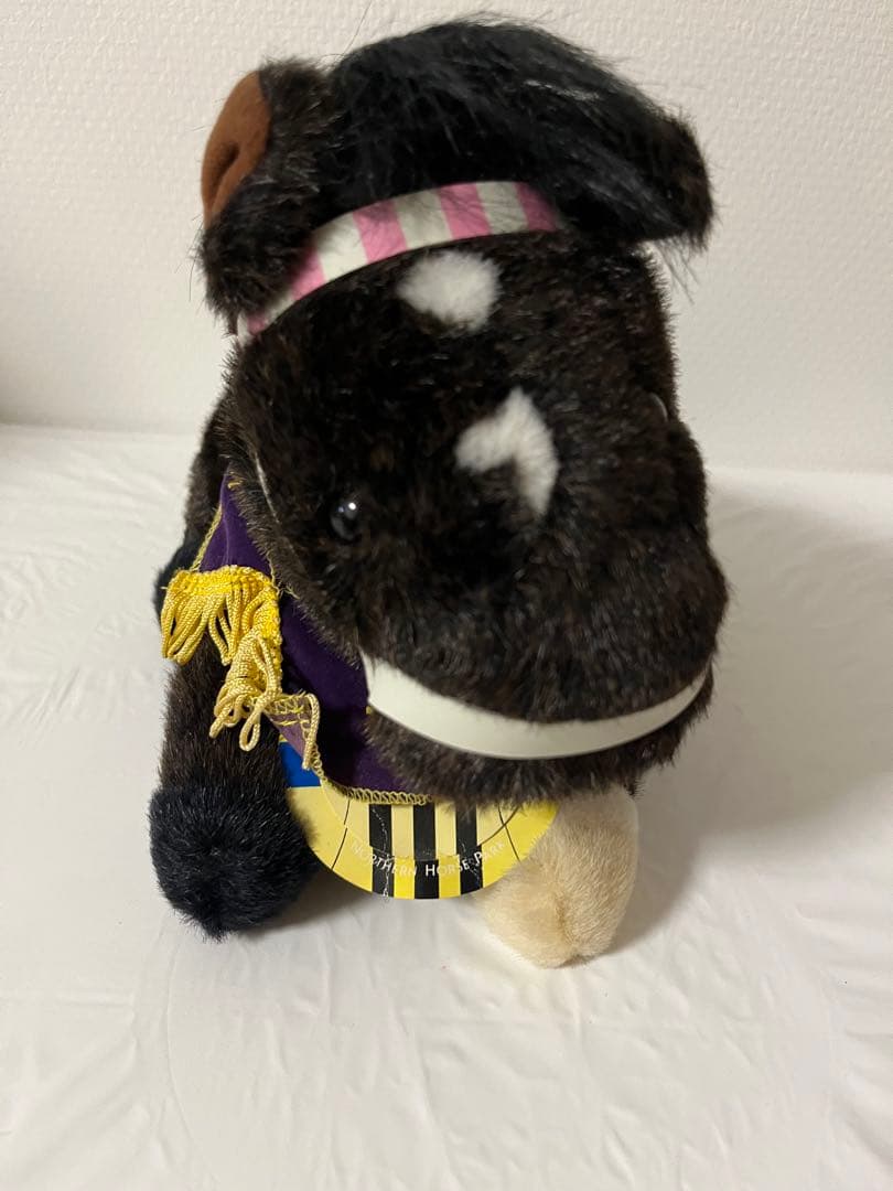 【稀少】ステイゴールド　ぬいぐるみ　競馬　AVANTI　立ち姿