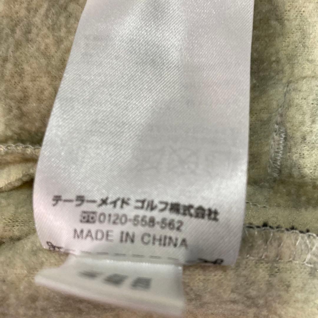 極美品　adidas golf フリースジャケット　ダブルジップアップ　サイズM