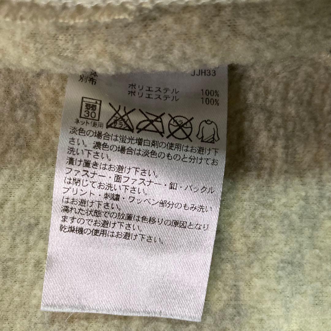 極美品　adidas golf フリースジャケット　ダブルジップアップ　サイズM