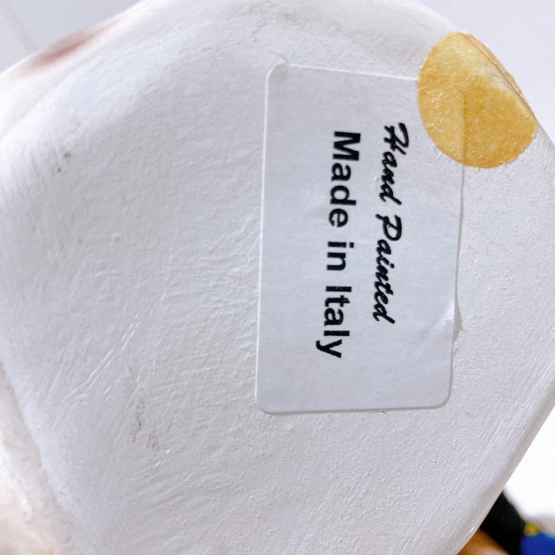 ボクサー 置物 オブジェ イタリア製 陶器 動物 雑貨 犬 イヌ 80cm