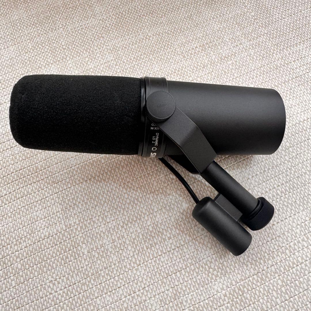 SHURE SM7B ダイナミックマイク　プリアンプ付き
