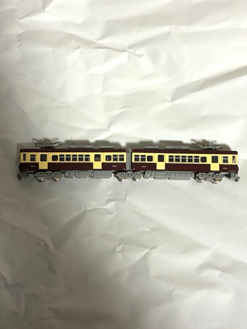 江ノ島電鉄300形「304F」チョコ電塗装(M車)モデモNT144動力動作確認済