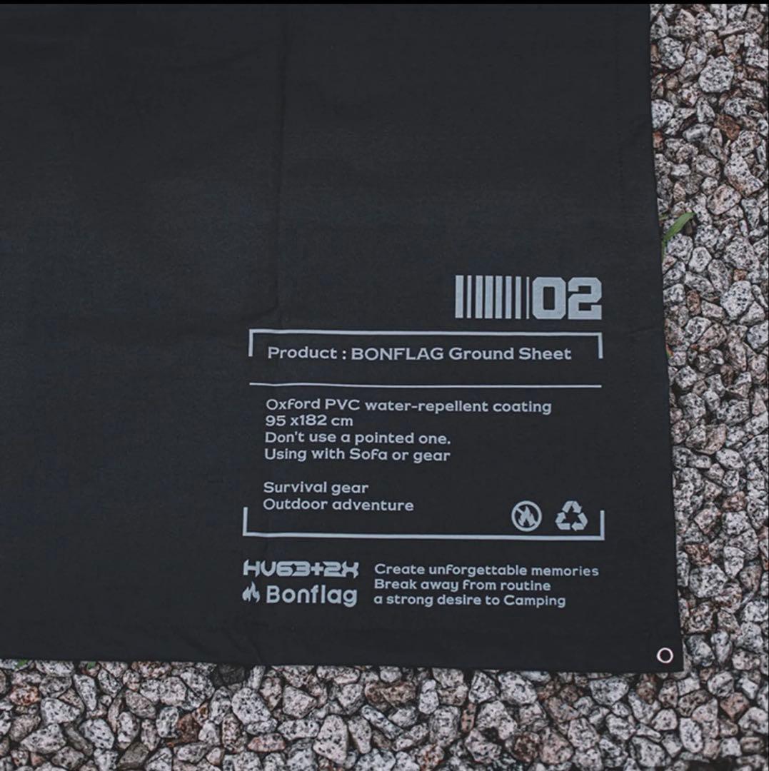 BONFLAG TacticalAirSofa ボンフラッグ 2人用　ブラック