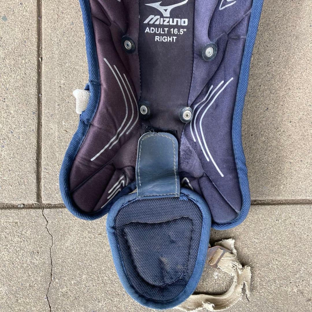 【最終値下げ！】ミズノプロ　硬式キャッチャー用プロテクター　レガース