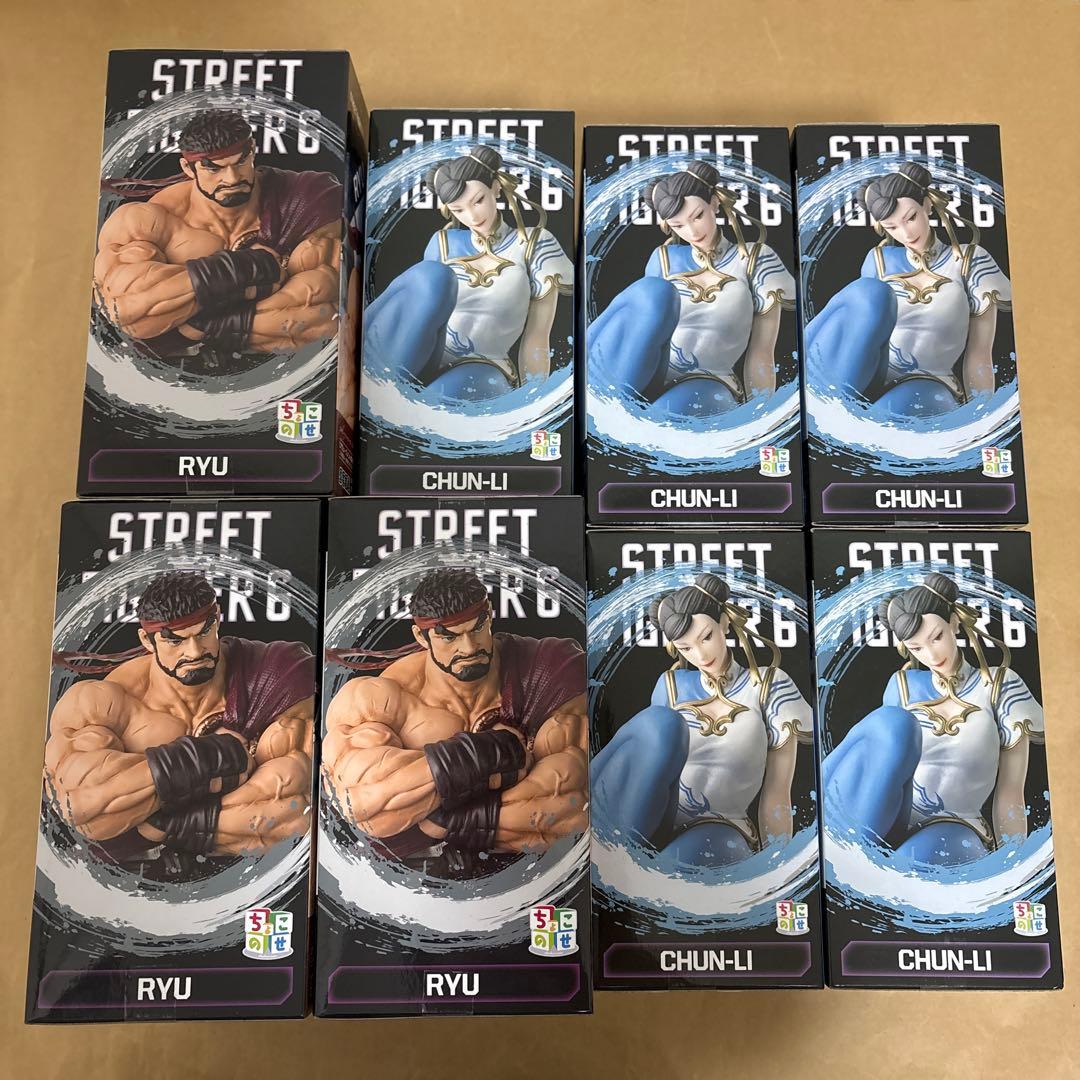 ストリートファイター6 ちょこのせ プレミアムフィギュア 8点