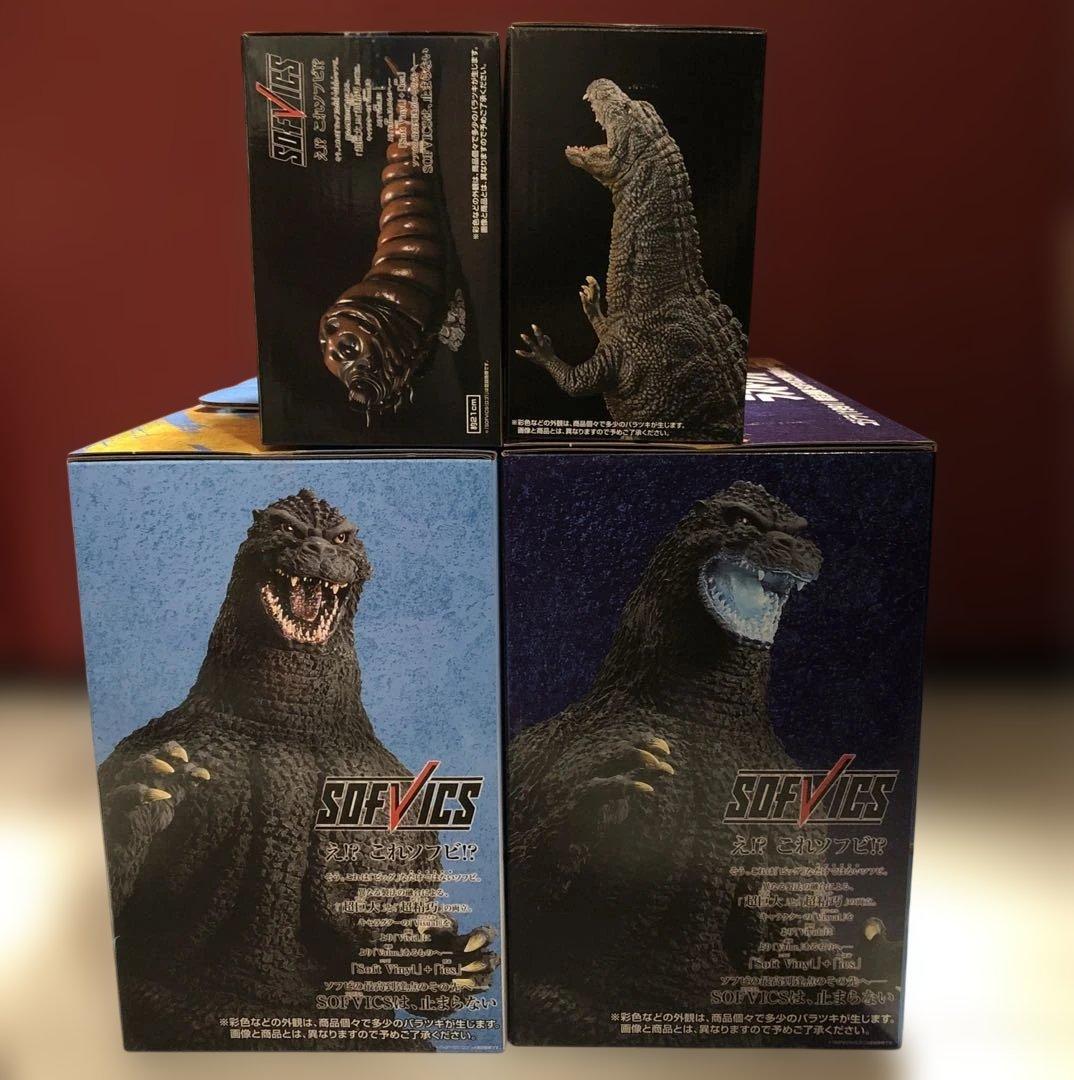 一番くじ　ゴジラ　大怪獣列伝G　ＡＢＣ　ラストワン　フィギュア　全種コンプリート
