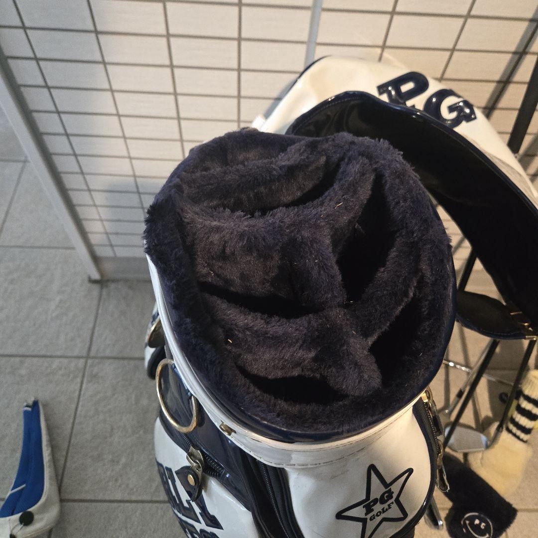 も*ち様 PEARLY GATES/ パーリーゲイツ キャディバッグ ホワイト/