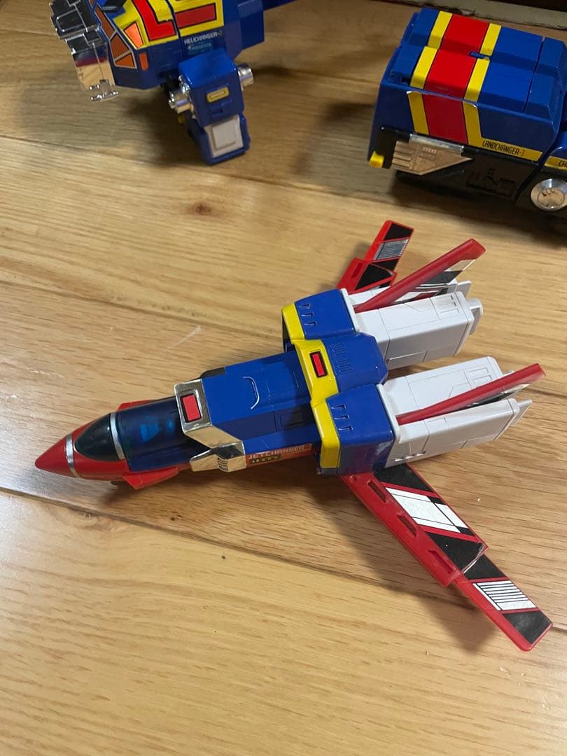 希少　DX超合金 電撃戦隊チェンジマン 当時物 チェンジロボ バンダイ 電撃合体