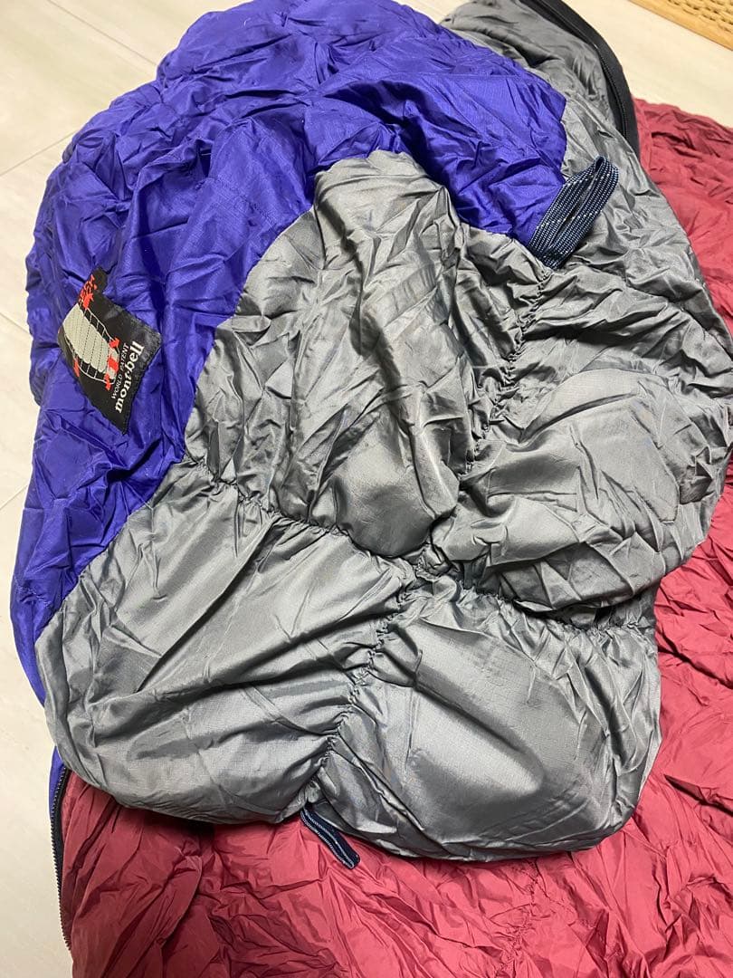 美品！人気の定番！モンベル！高品質 650FP ダウンハガー#2 収納袋付き！