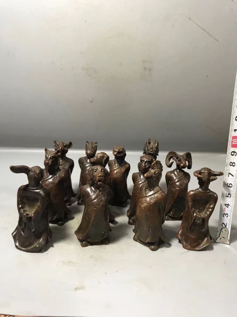 十二支 茶台 香挿 縁起物 工芸品 美術品 置物