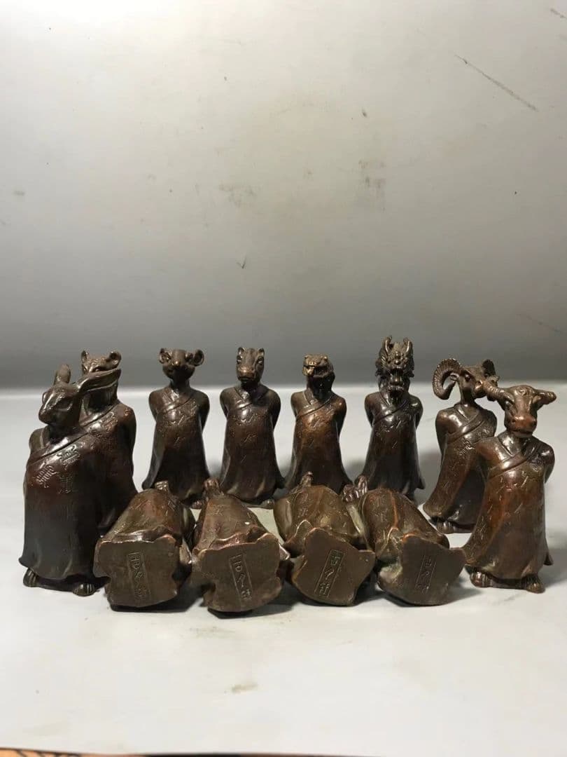 十二支 茶台 香挿 縁起物 工芸品 美術品 置物