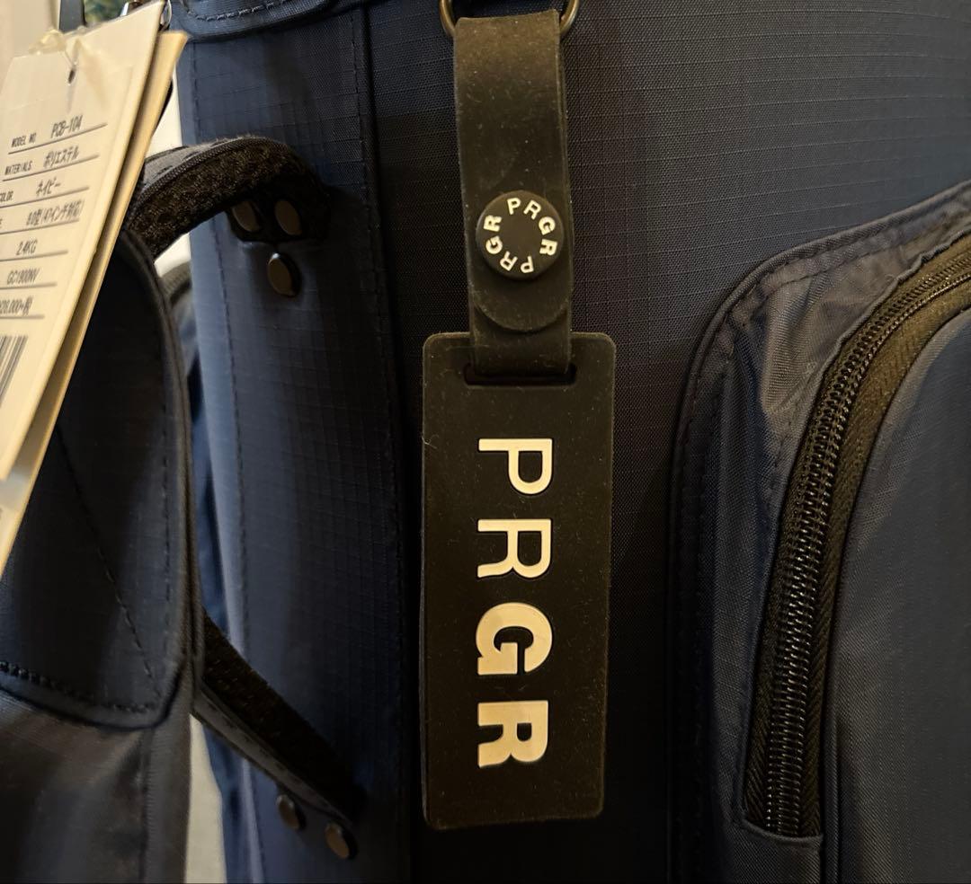 おまけ付PRGR PCB104キャディバッグ ネイビー