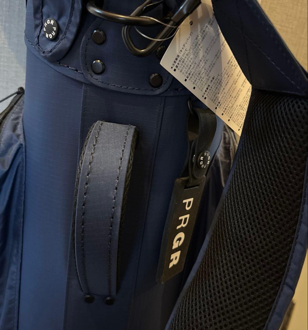 おまけ付PRGR PCB104キャディバッグ ネイビー