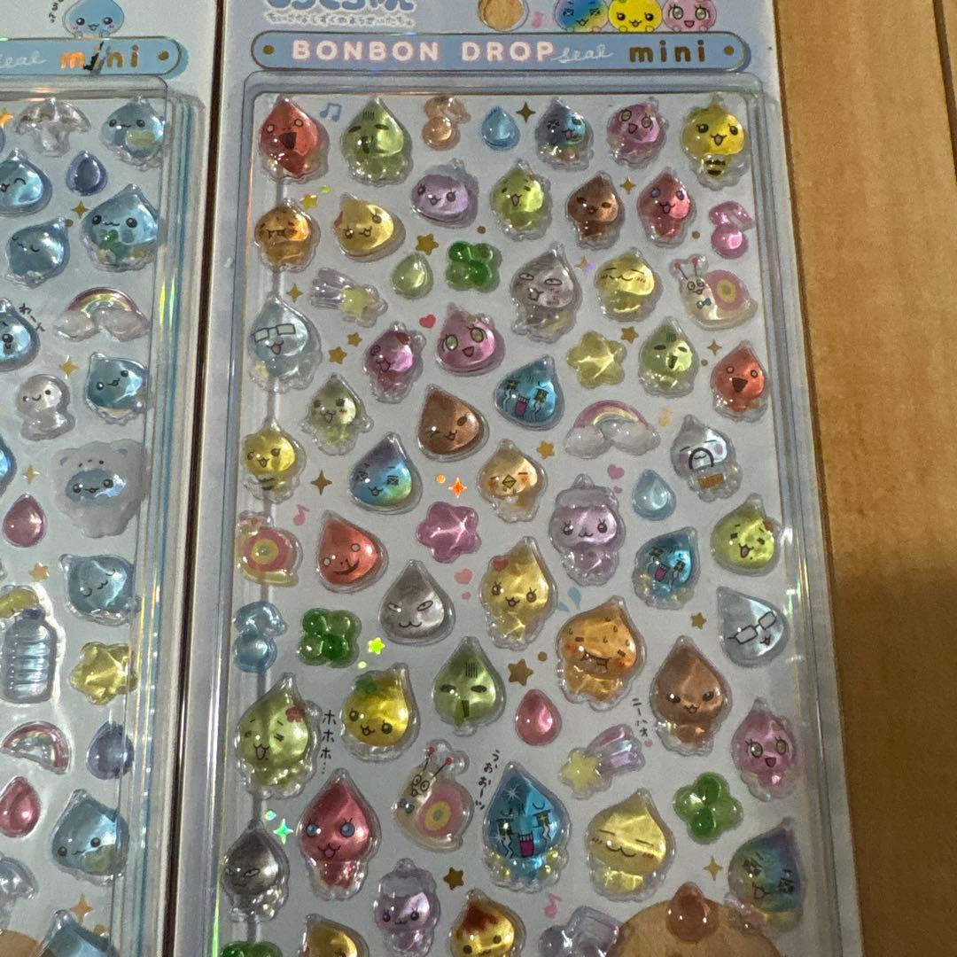 （お取置き中）BONBON DROP しずくちゃん　ミニ シール 2