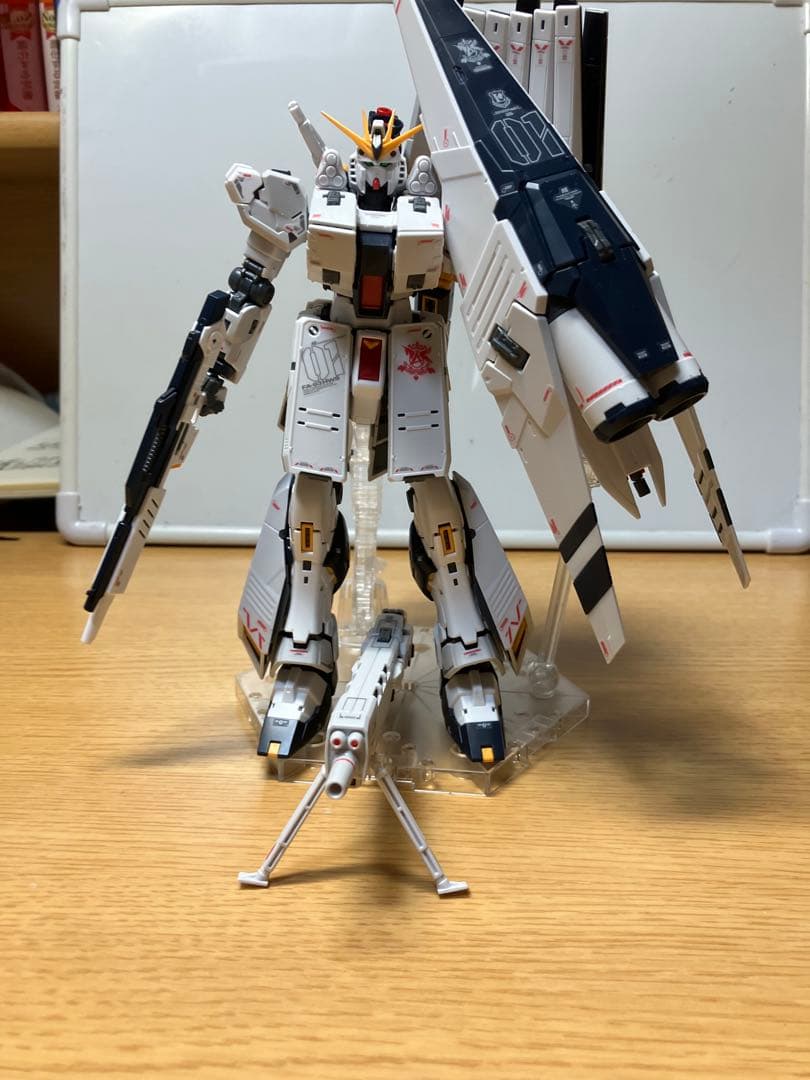 RG 1/144 ニューガンダムHWS(組み立て済み)