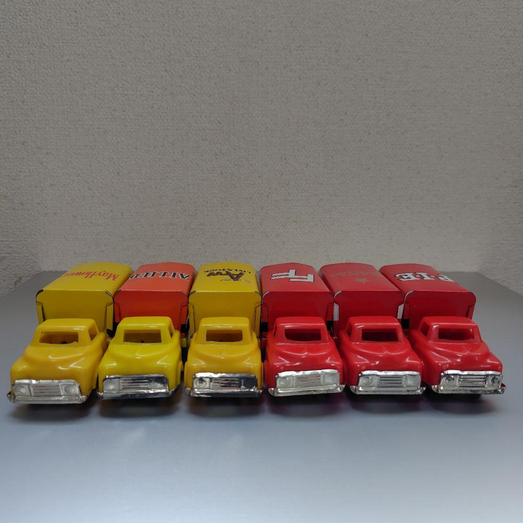 当時物　昭和レトロ　ブリキトラック　12台　箱入り