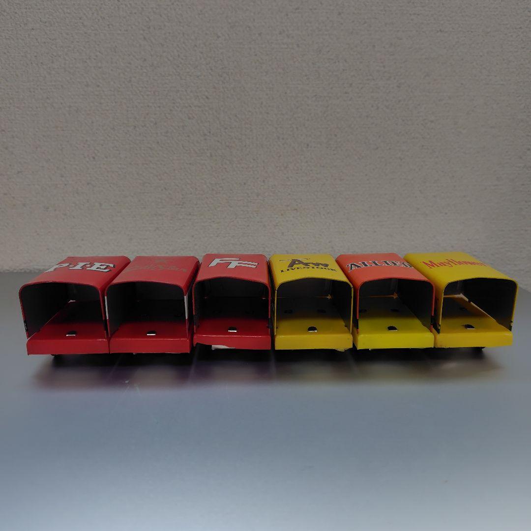 当時物　昭和レトロ　ブリキトラック　12台　箱入り