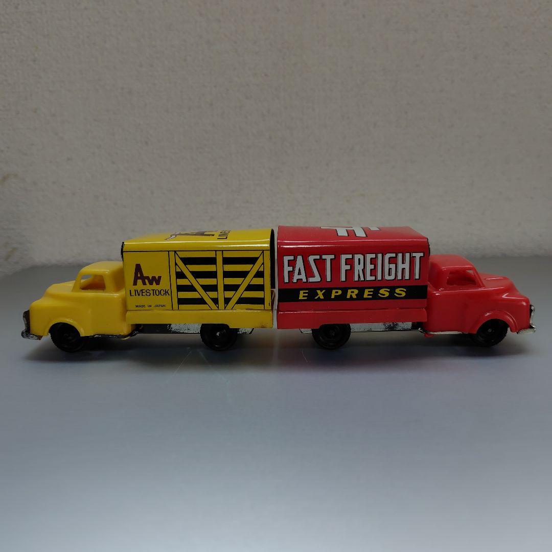 当時物　昭和レトロ　ブリキトラック　12台　箱入り